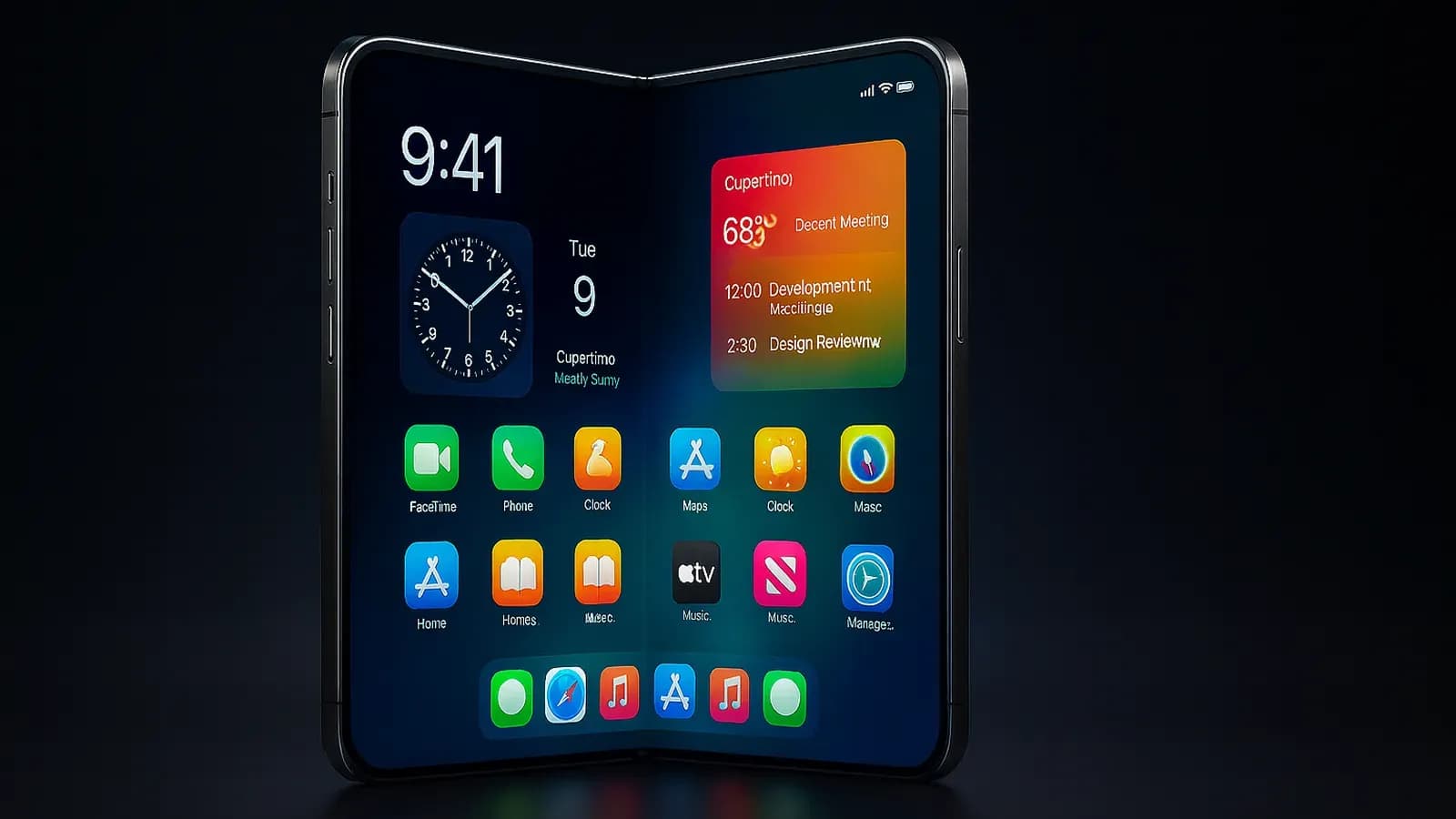 image d'un iphone fold