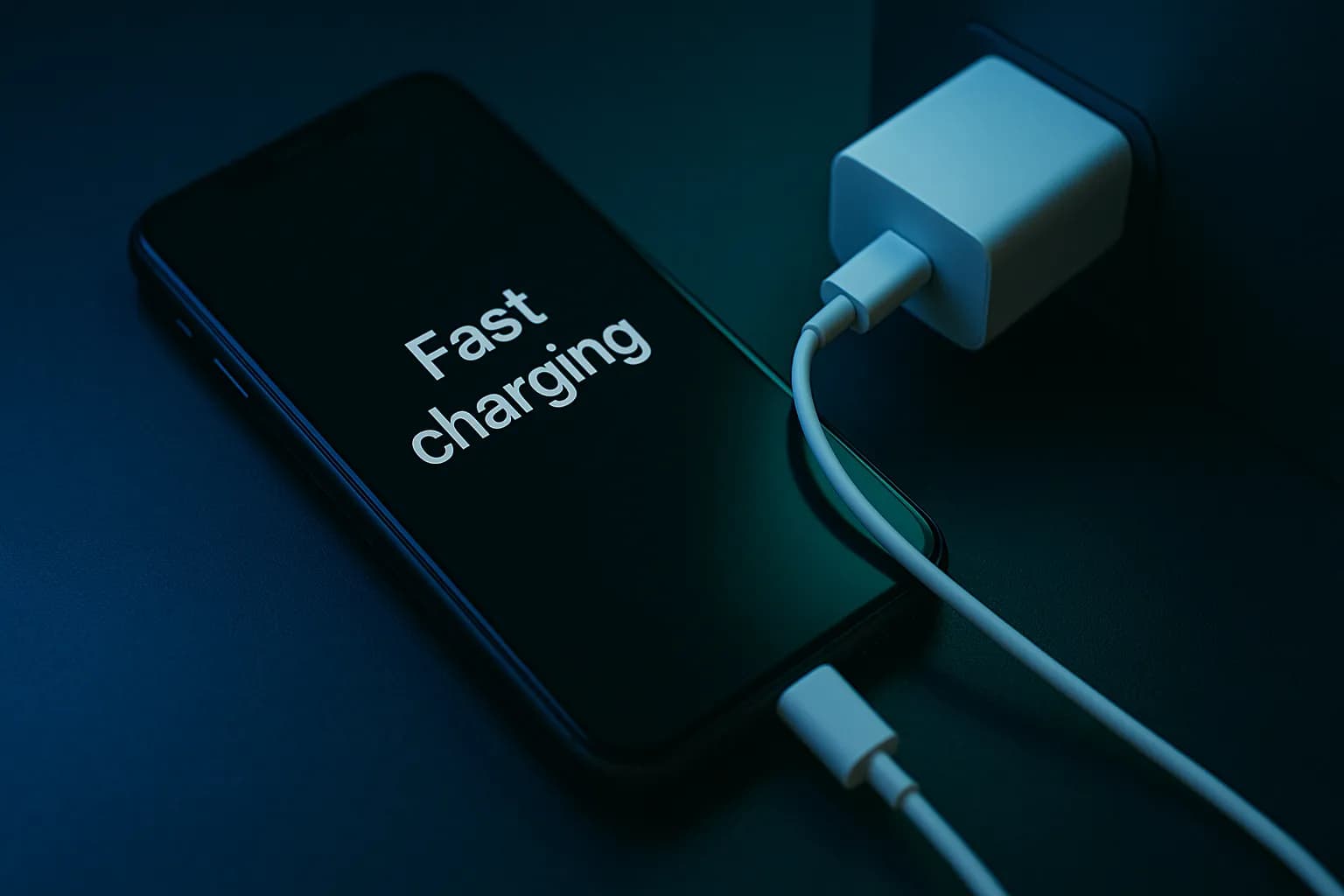 telephone en charge rapide 