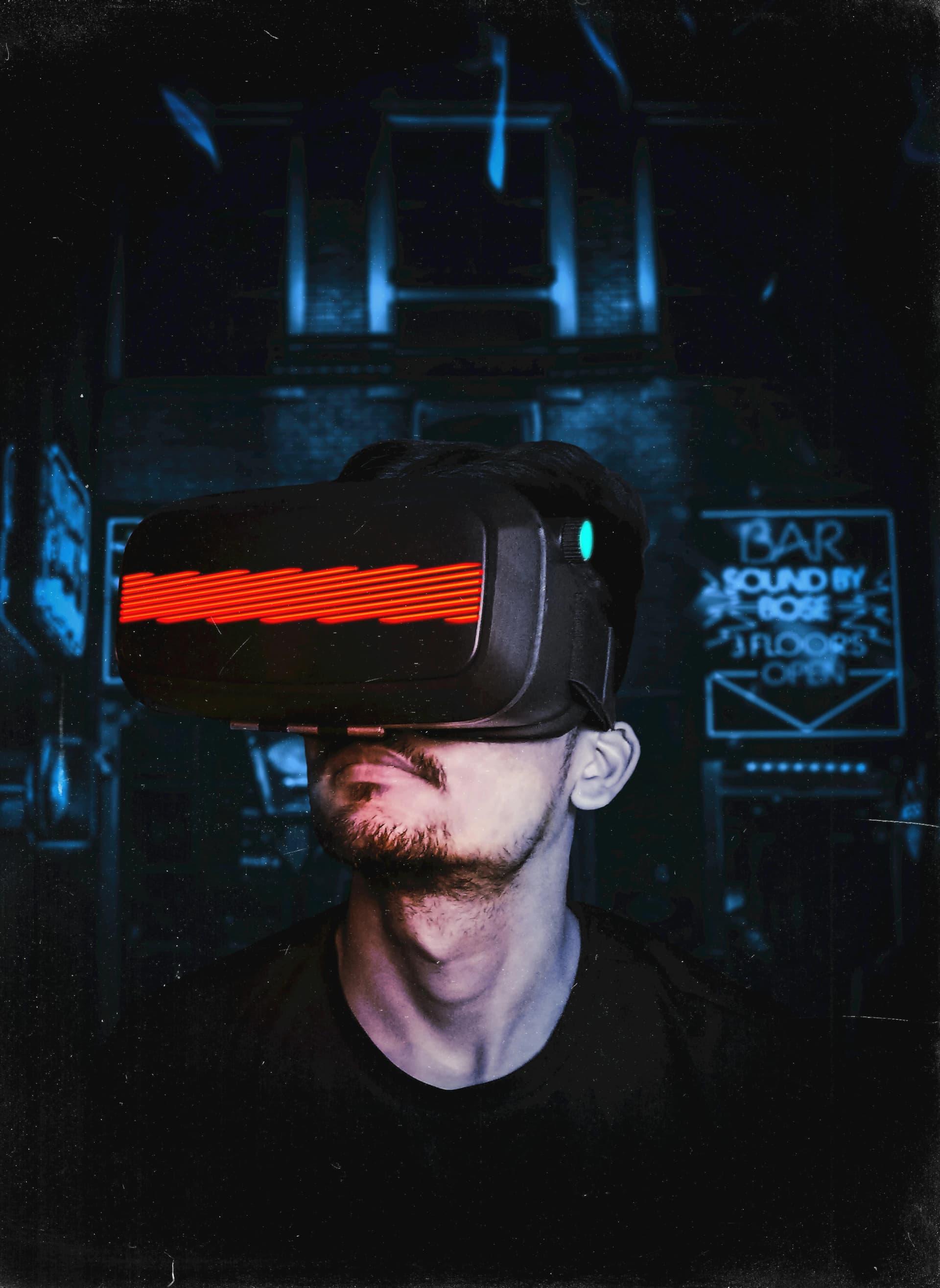 image d'un casque de gaming realite virtuelle 