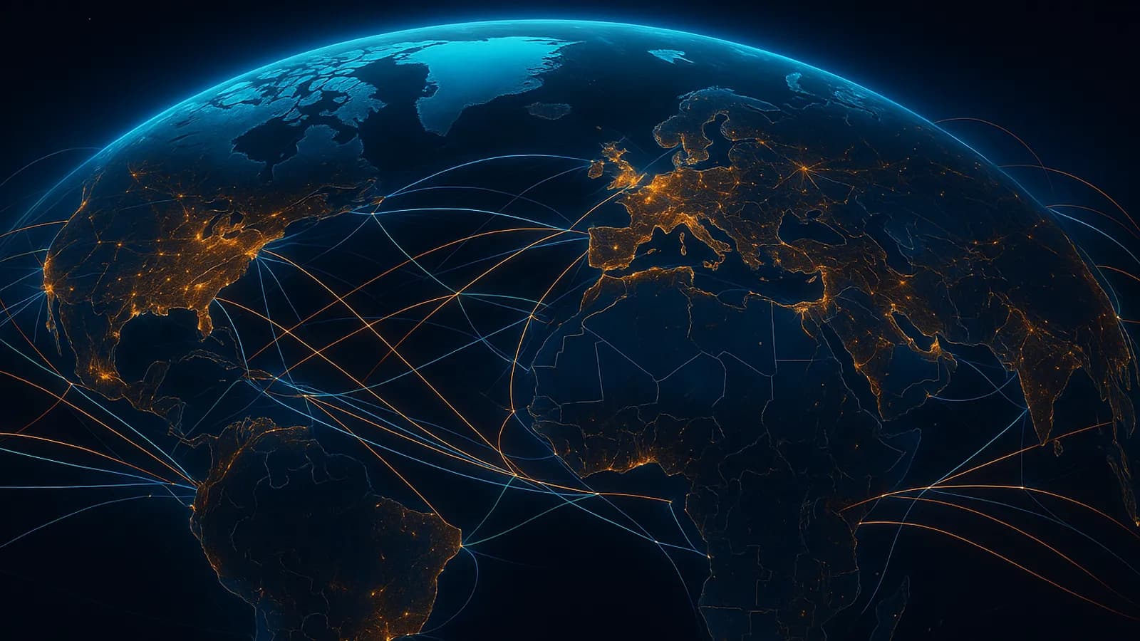 globe avec cable lumineux