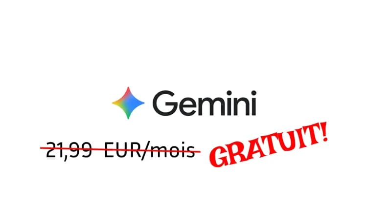 Abonnement Gemini AI Pro gratuit pendant 12 mois : qui peut en bénéficier et comment l’activer