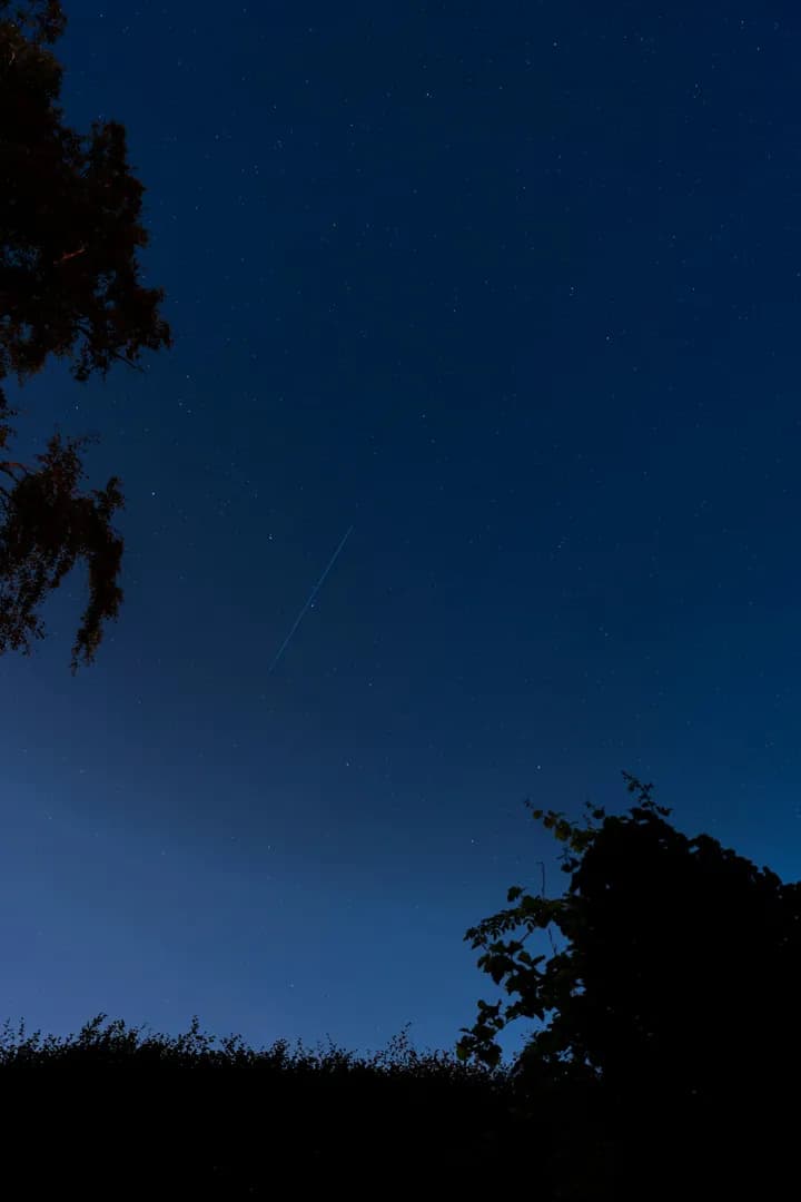 ciel avec le réseau de satellites Starlink