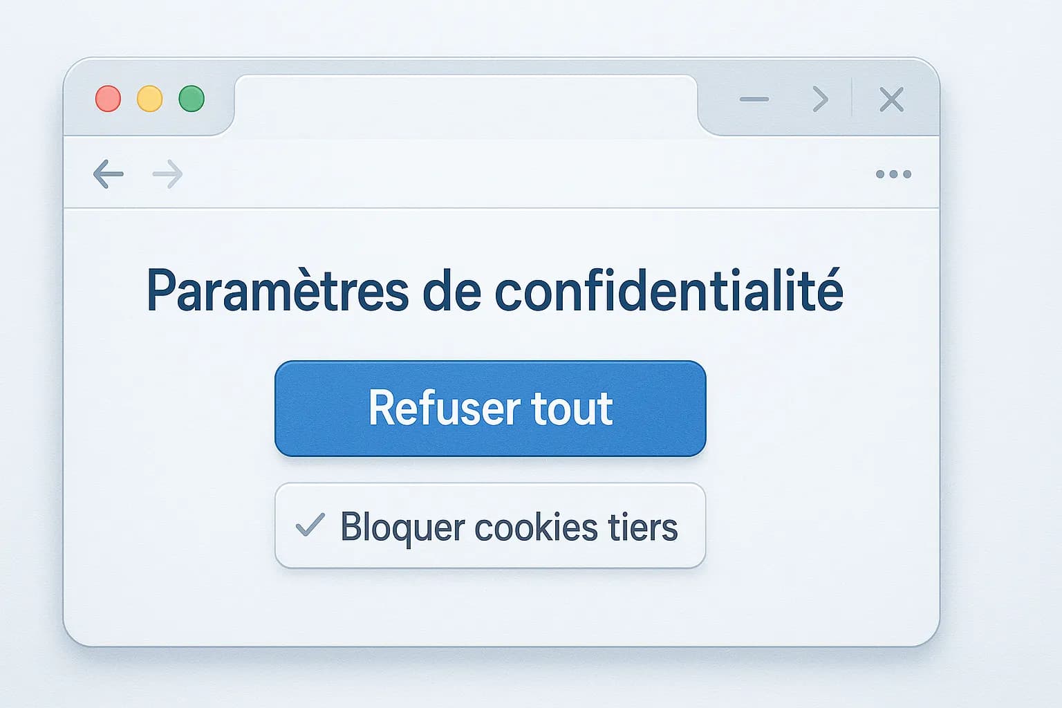 refuser tous les cookies 