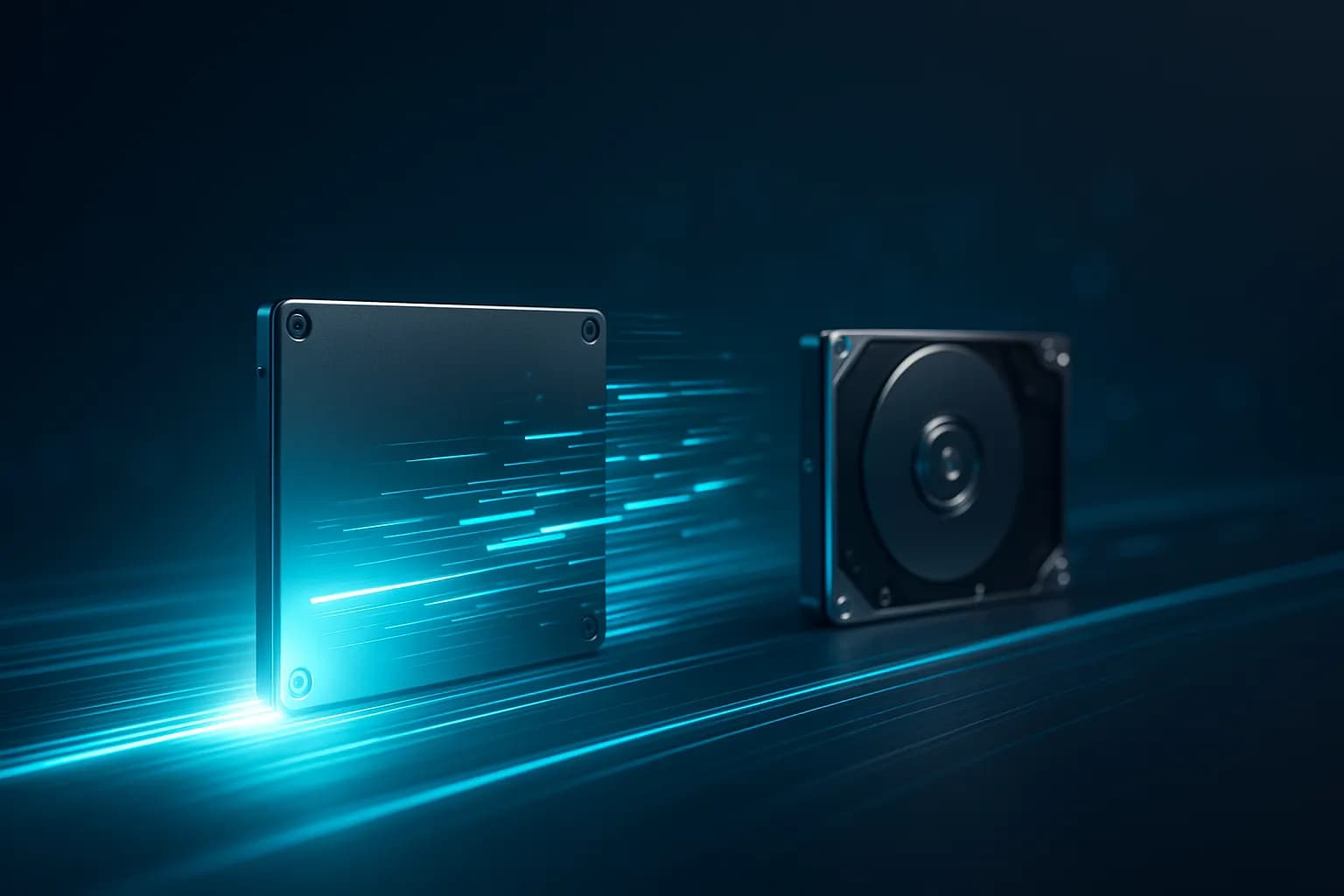 Course entre un SSD et HDR 