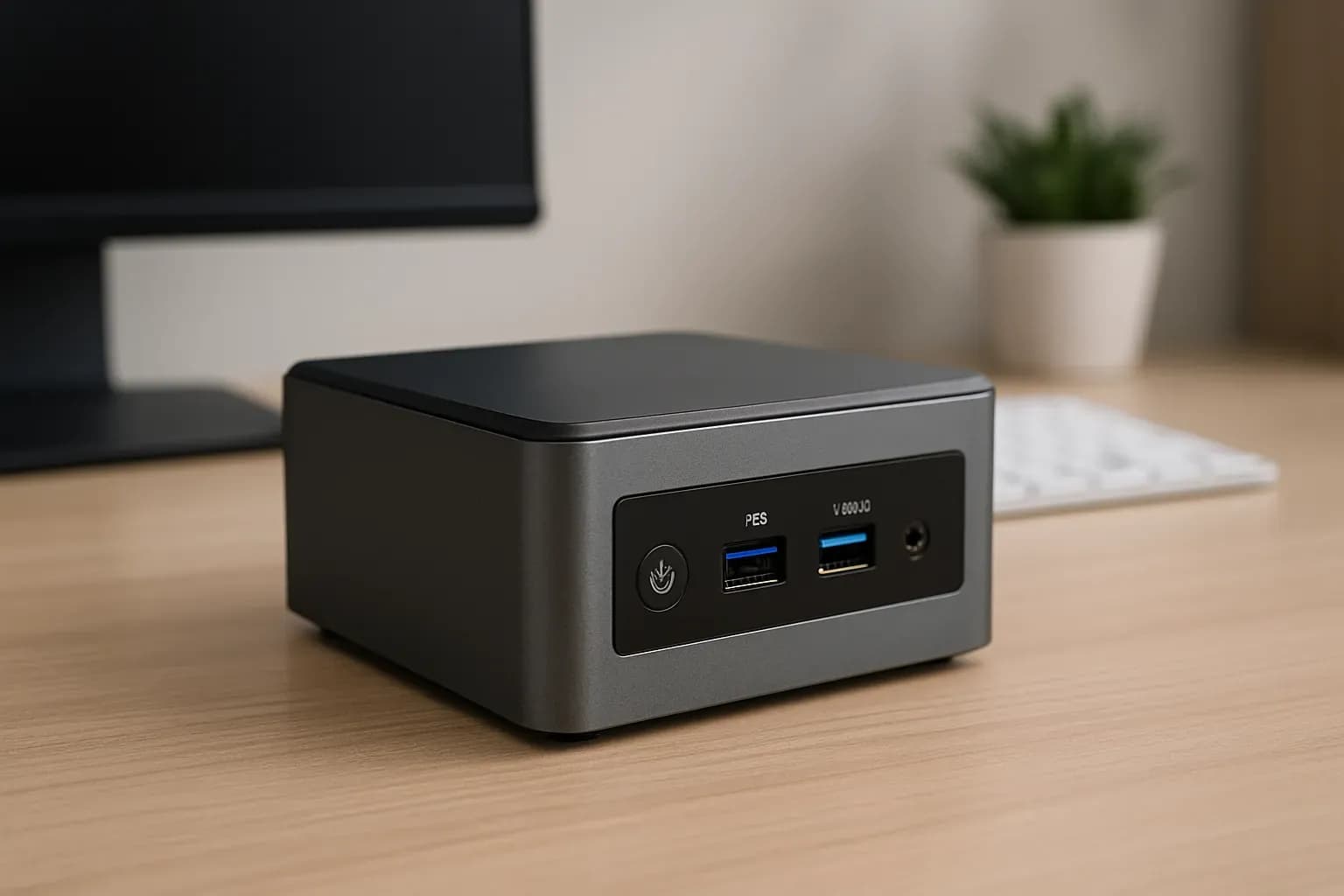 Image d'un petit pc compact fonctionnant a l'aide un apu