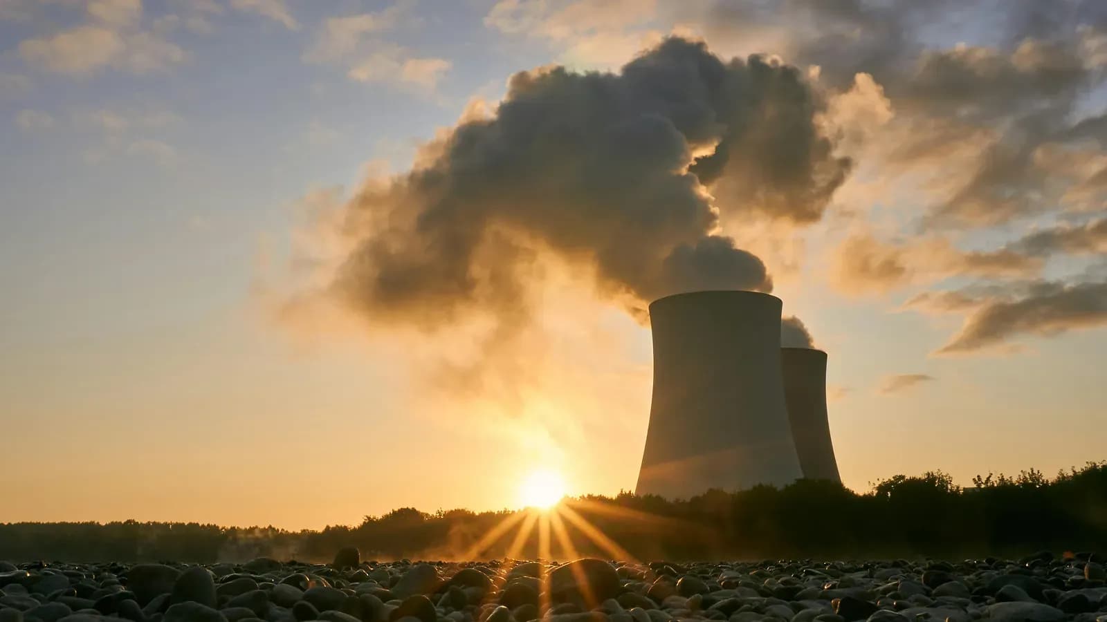 image d'une centrale nucléaire