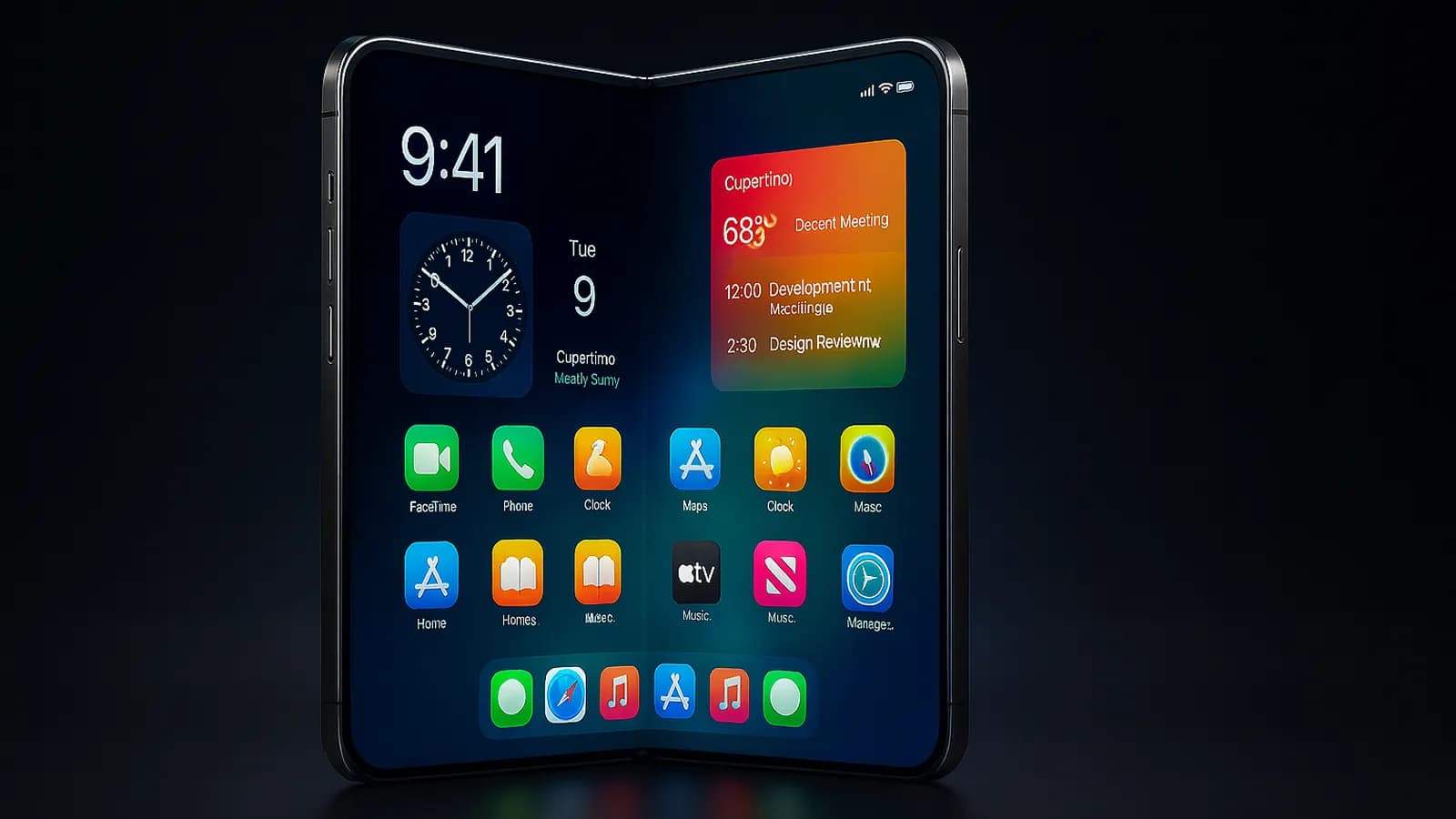 image d'un iphone fold